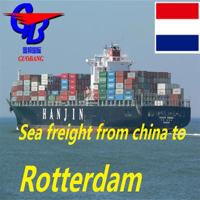 68日 輸送時間 ロテルダムから海上貨物 最も経済的なオプション