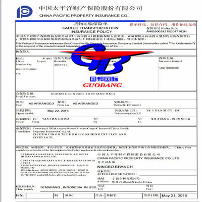 大手海運会社による国際貨物輸送向け通関能力保険